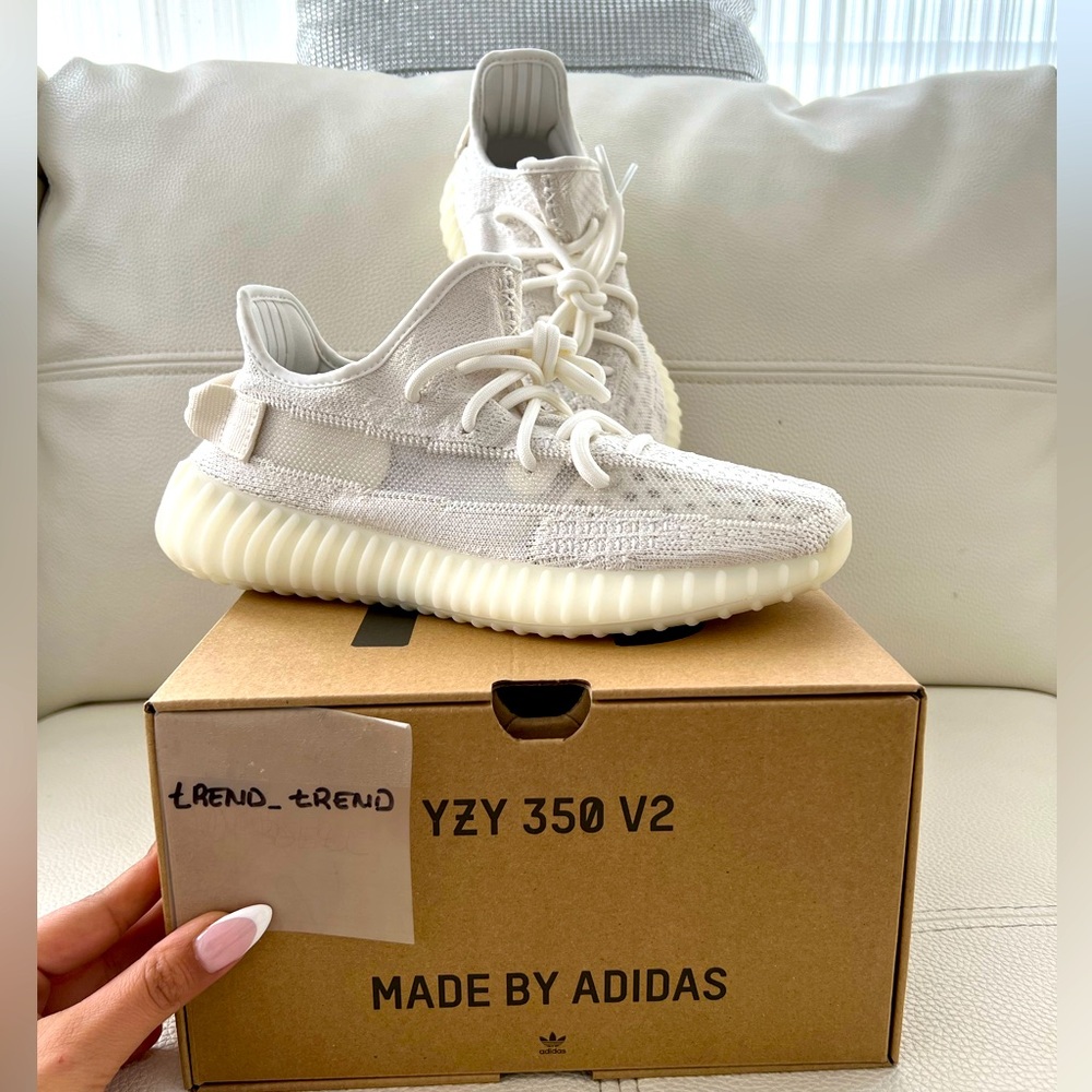👟 Adidas Yeezy Boost 350 V2 Low Bone HQ6316 Mens Size 6.5 Women’s Size 8 Sneaker